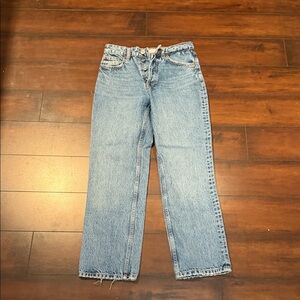 Zara Light Blue Denim Jeans